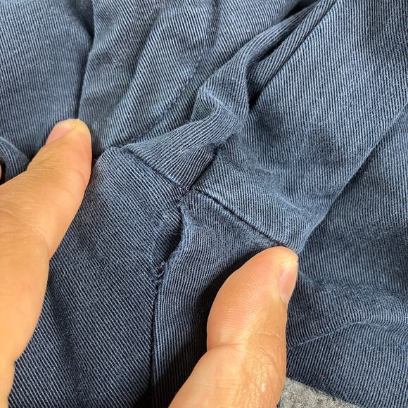 Polo Ralph Lauren Pants Mens 38x32 Navy Classic Fit Pleated Front Chino Casual - Picture 4 of 12